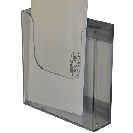 Brochureholder med magnet til vÃ¦g - A4